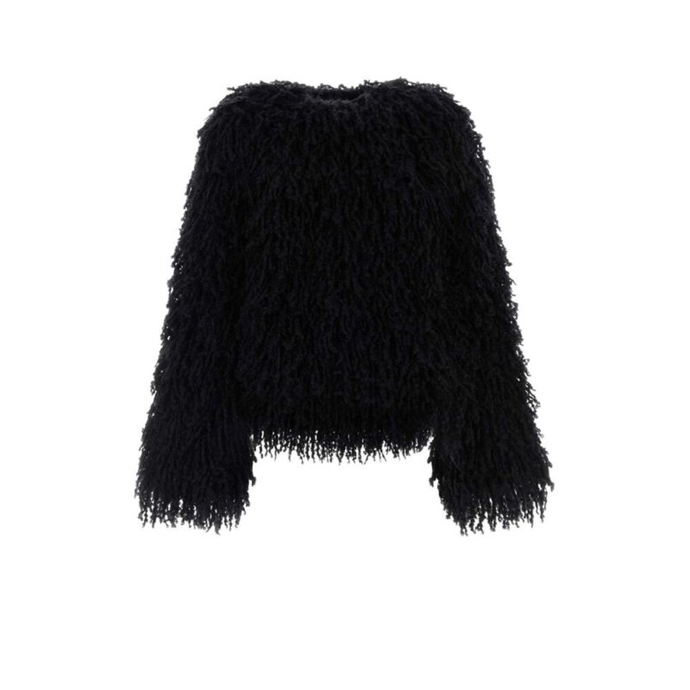 Fendi Women Black Boucle Jacket